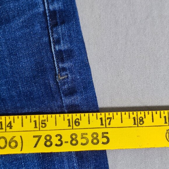 Citizens of Humanity jeans women's sz 28 ink blue Amari step hem ankle high rise - Picture 13 of 16